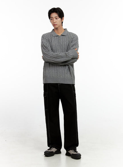 mens-cargo-stitch-wide-fit-pants-in411