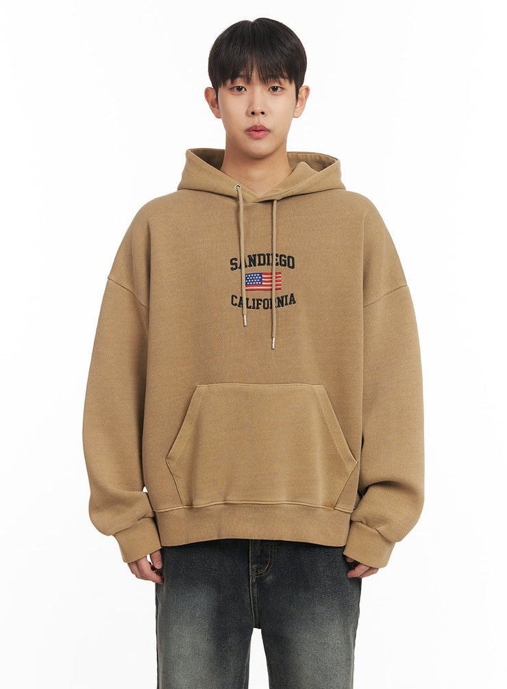 mens-san-diego-oversized-hoodie-im514 / Beige