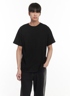 mens-essential-t-shirt-black-im519 / Black