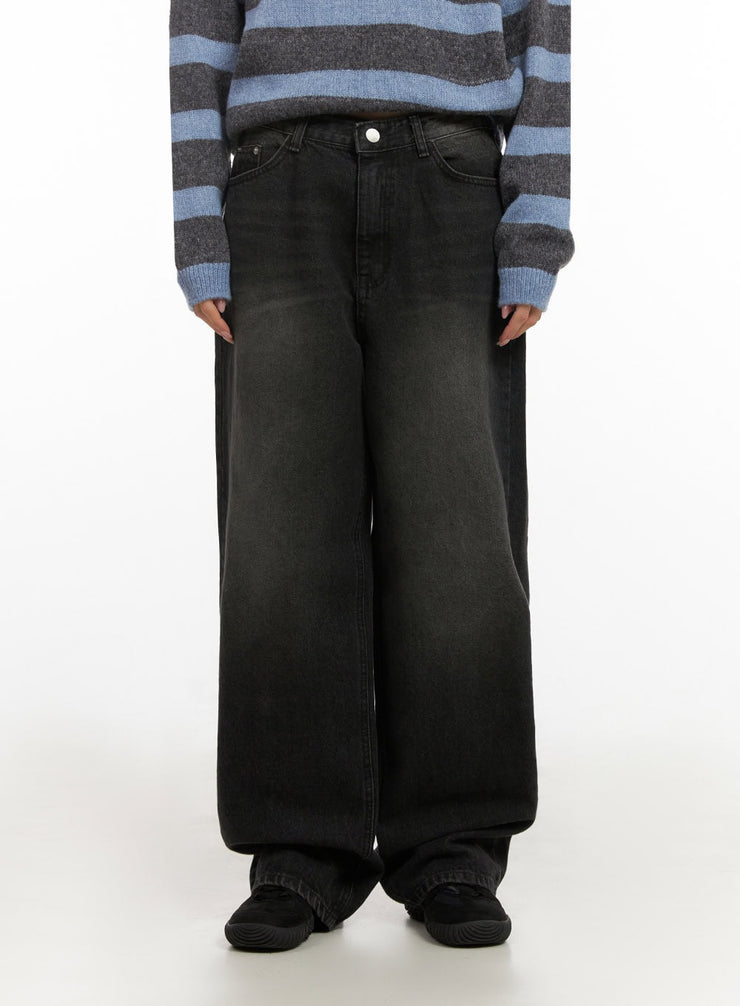 Madeline Wide-Leg Baggy Jeans IJ503