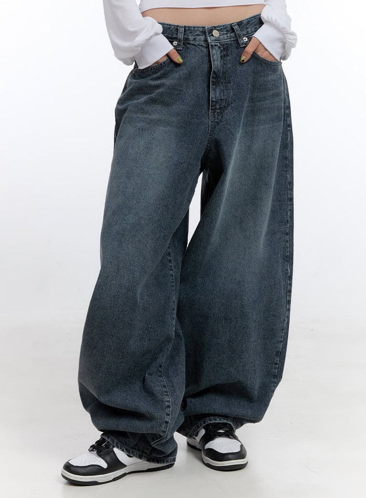 reese-denim-daze-baggy-jeans-co431 / Dark blue