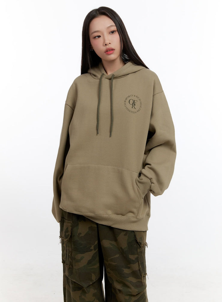 cozycotton-oversize-hooded-sweatshirt-cn420 / Dark green