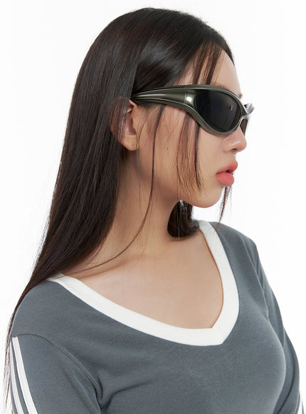 stylish-cat-eye-sunglasses-co402 / Gray