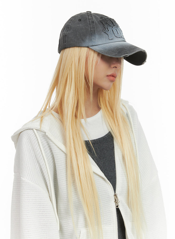 patched-gradient-cotton-cap-co414 / Gray