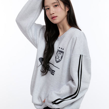 graphic-oversized-crew-neck-sweatshirt-on418 / Gray