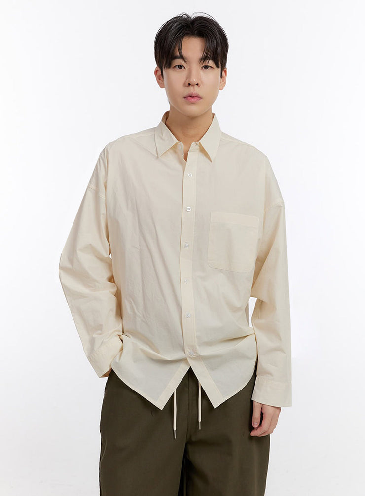 Men's Essential Collared Shirt IF528