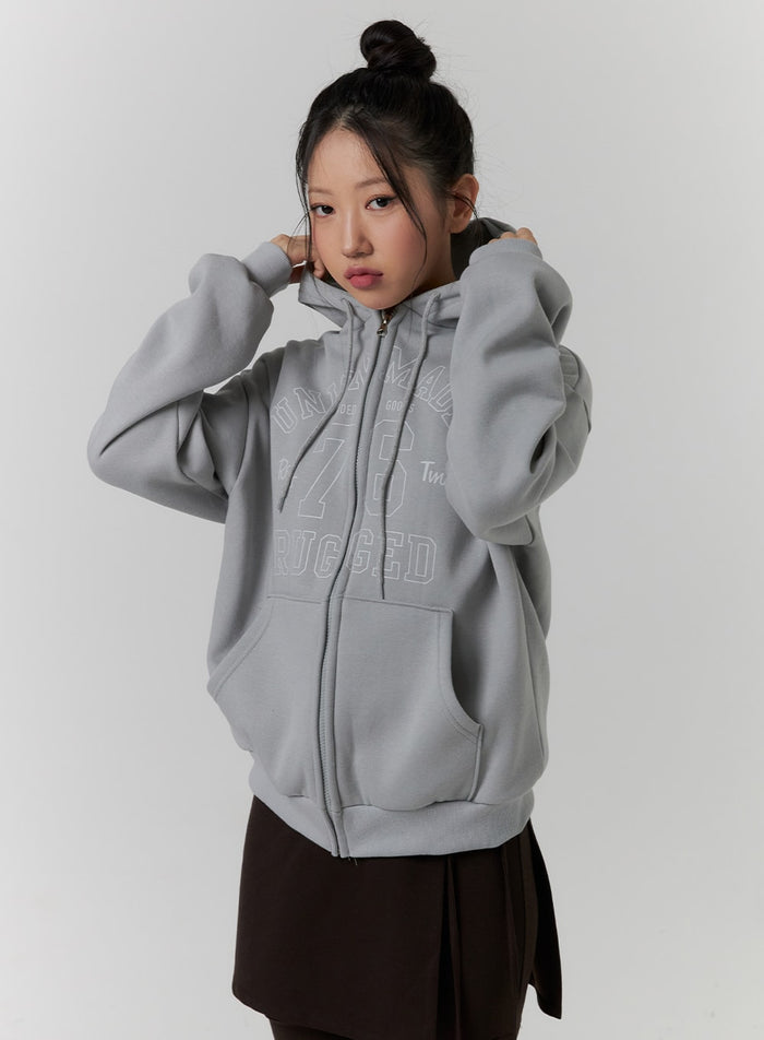 oversized-graphic-hoodie-sweatshirt-cd319 / Light gray