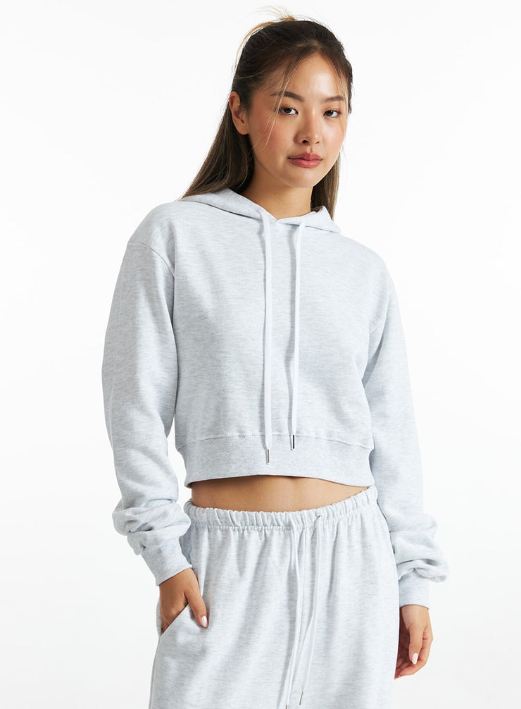 cloud-soft-hoodie-co318 / Light gray