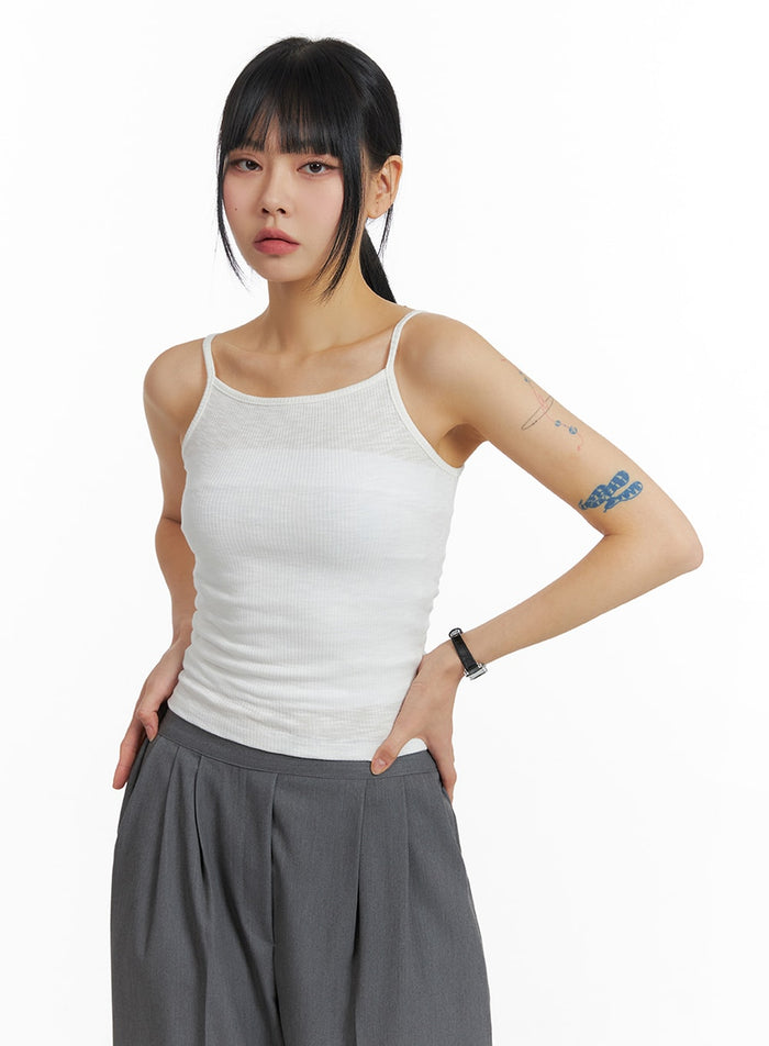 basic-sleeveless-top-im414 / White