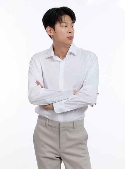 mens-white-shirt-ig427 / White