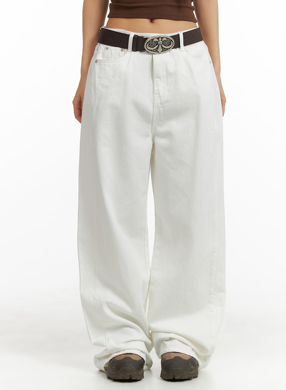 Basic Baggy Cotton Pants CM408