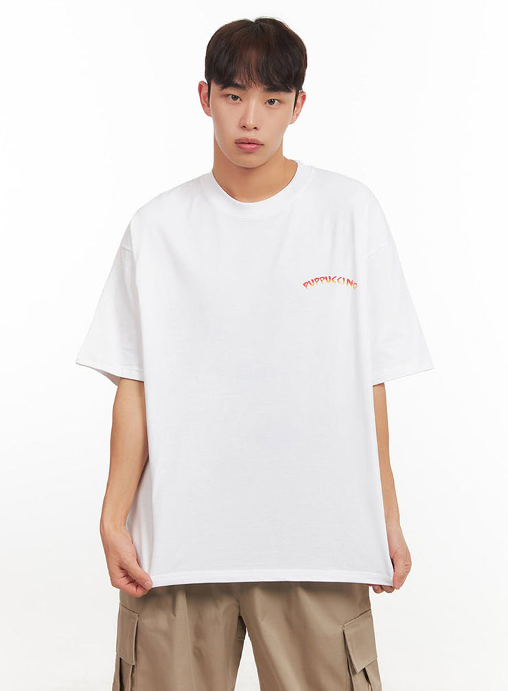 Men's Logo Oversized T-Shirt IF517