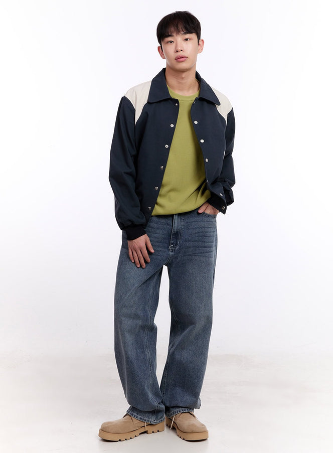 Men's Adjustable Straight-Fit Jeans IM512