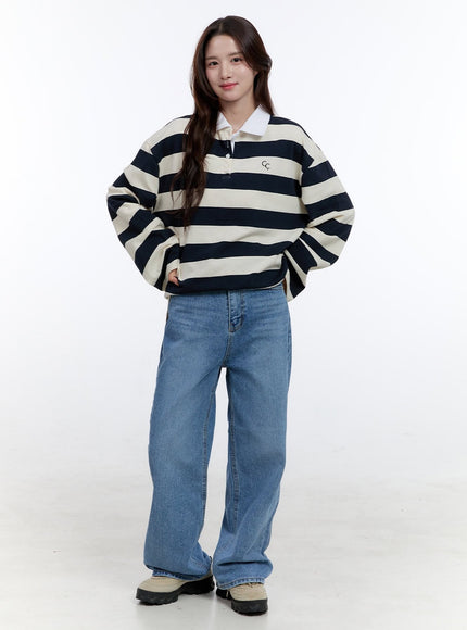 boxy-collared-buttoned-oversize-tee-oo407