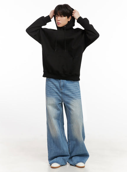 Men's Cozy Fleece Lined Hoodie IJ517