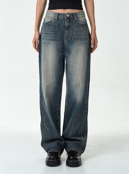 Washed Denim Pants CG10