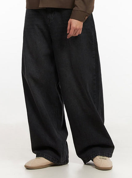 Men's Oversized Relaxed-Fit Jeans IF521