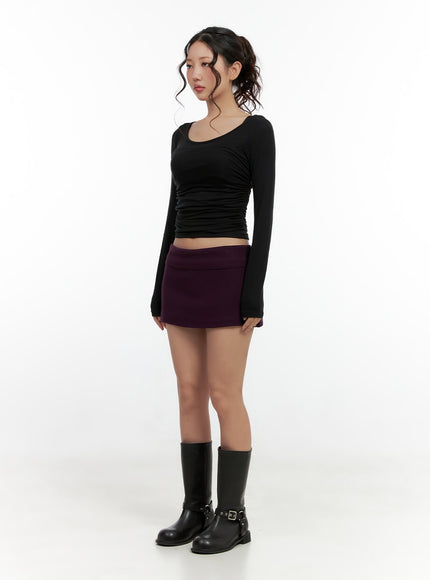 low-waist-solid-mini-skirt-cn405