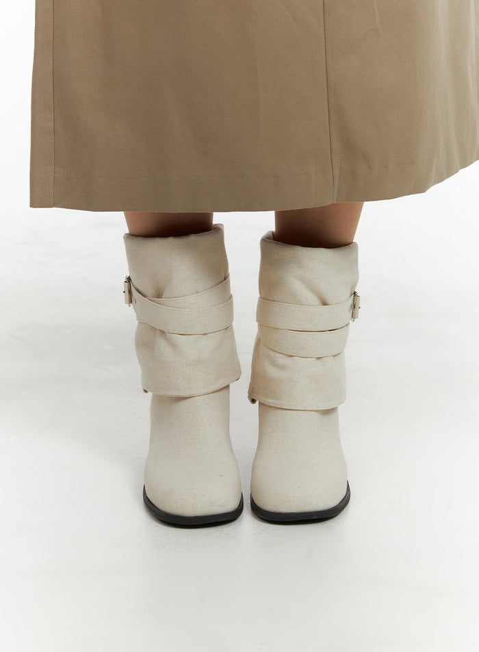 linen-buckle-midi-boots-cm422