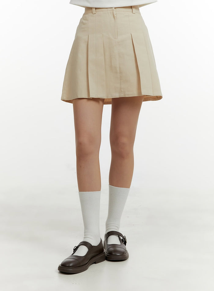 basic-pleated-mini-skirt-oy413