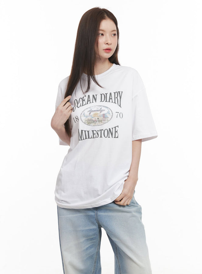 casual-graphic-t-shirt-cm511 / white