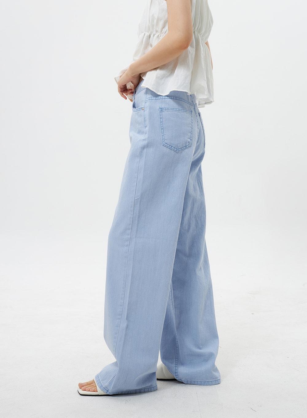 Cotton Baggy Pants OY309