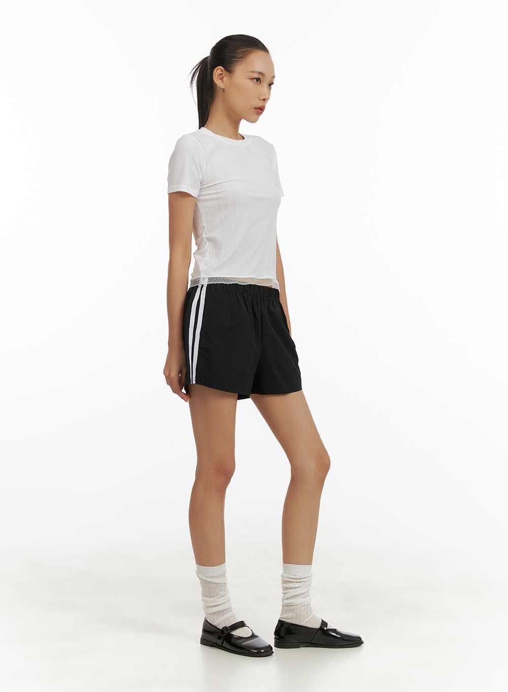 stripe-nylon-shorts-cu414