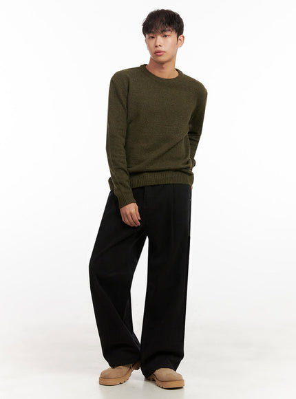 mens-straight-leg-solid-pintuck-pants-id427