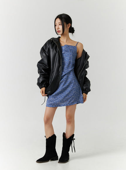 oversized-faux-leather-hooded-jacket-cn329