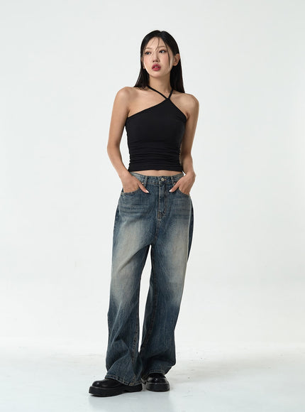 Washed Denim Pants CG10