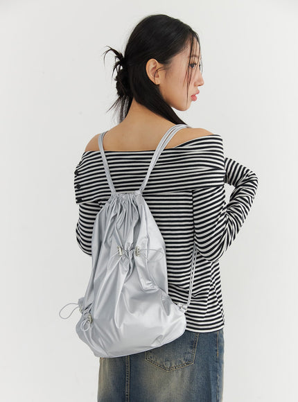 metallic-drawstring-backpack-co324