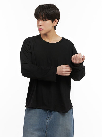 Men's Essential Long Sleeve Shirt IJ517