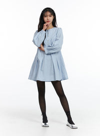 buttoned-a-line-mini-dress-oj431