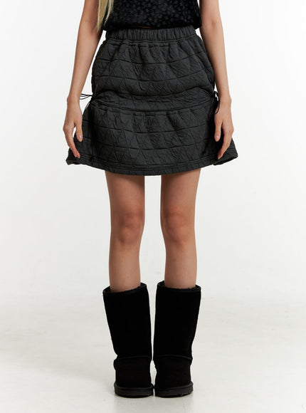 quilted-tie-mini-skirt-id315