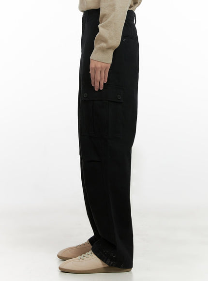 mens-wide-fit-cargo-pockets-cotton-pants-id413