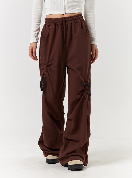 knotted-solid-high-waist-wide-leg-trousers-cd322