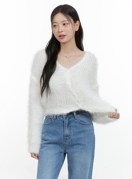 v-neck-boucle-knit-cardigan-os423