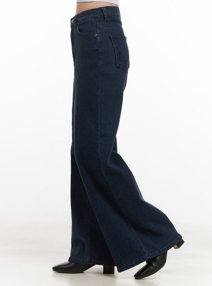 Jasmine Fleece-Lined Wide-Leg Jeans CJ515