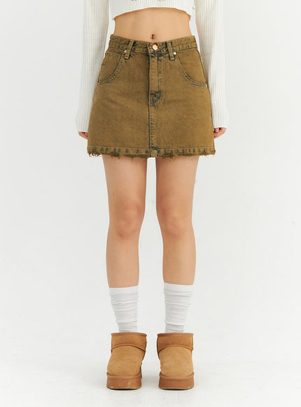 washed-destroyed-denim-mini-skirt-cn303