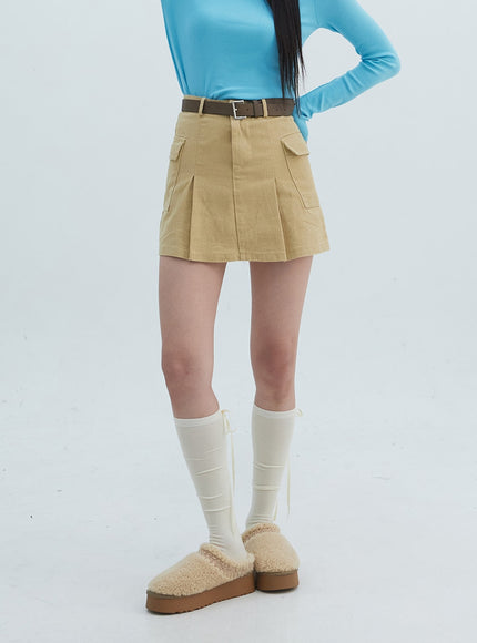 cargo-mini-skirt-with-belt-on307