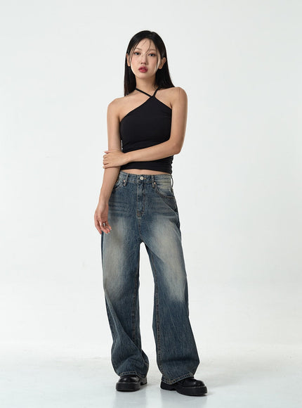 Washed Denim Pants CG10