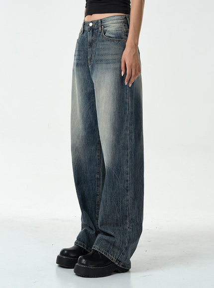 Washed Denim Pants CG10