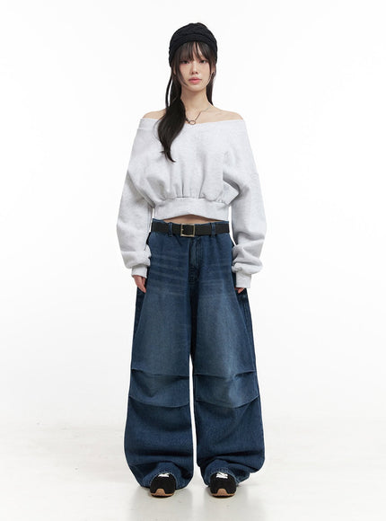 trendy-off-shoulder-cropped-sweatshirt-id402