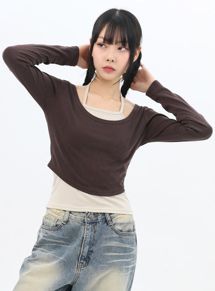 layered-u-neck-tee-in314