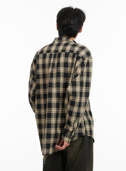 mens-checkered-buttoned-collared-shirt-ia402