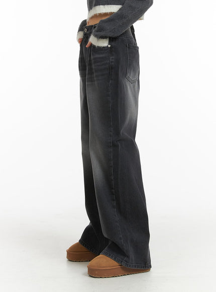 denim-mid-waist-pocket-wide-leg-jeans-cj415