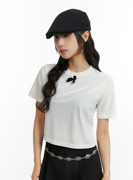 bowknot-cropped-tee-cj417