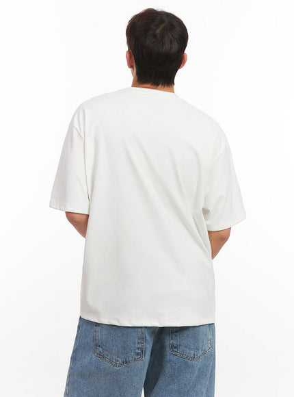 Men's Essential Round-Neck T-Shirt IF517