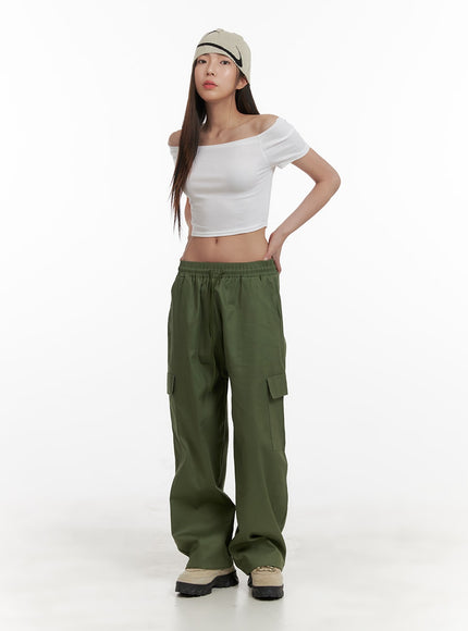 comfy-cargo-pants-dark-green-oa429