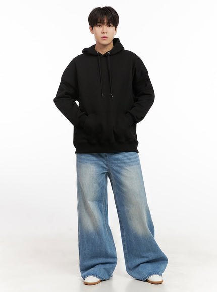 Men's Cozy Fleece Lined Hoodie IJ517